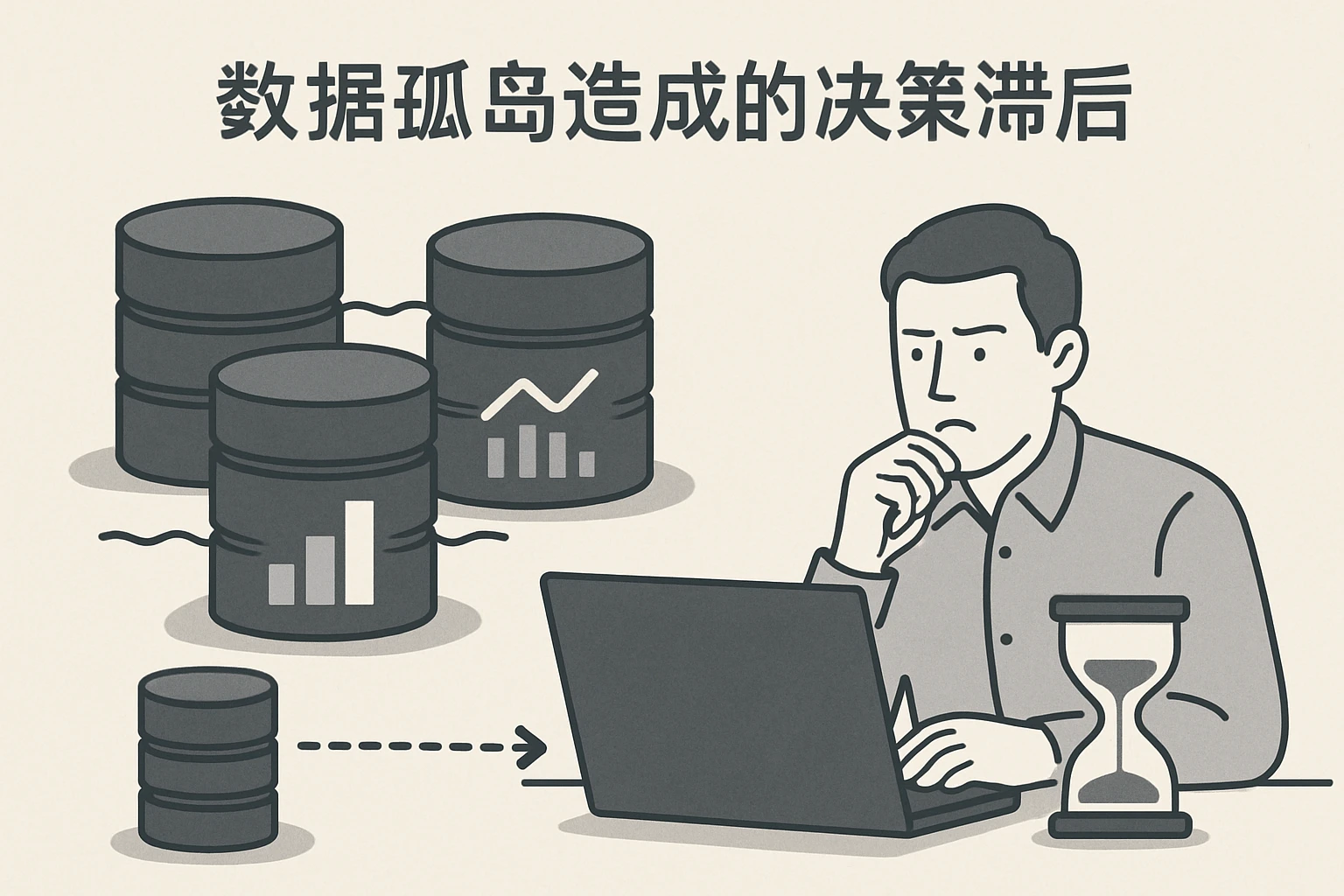 2. 数据孤岛造成的决策滞后