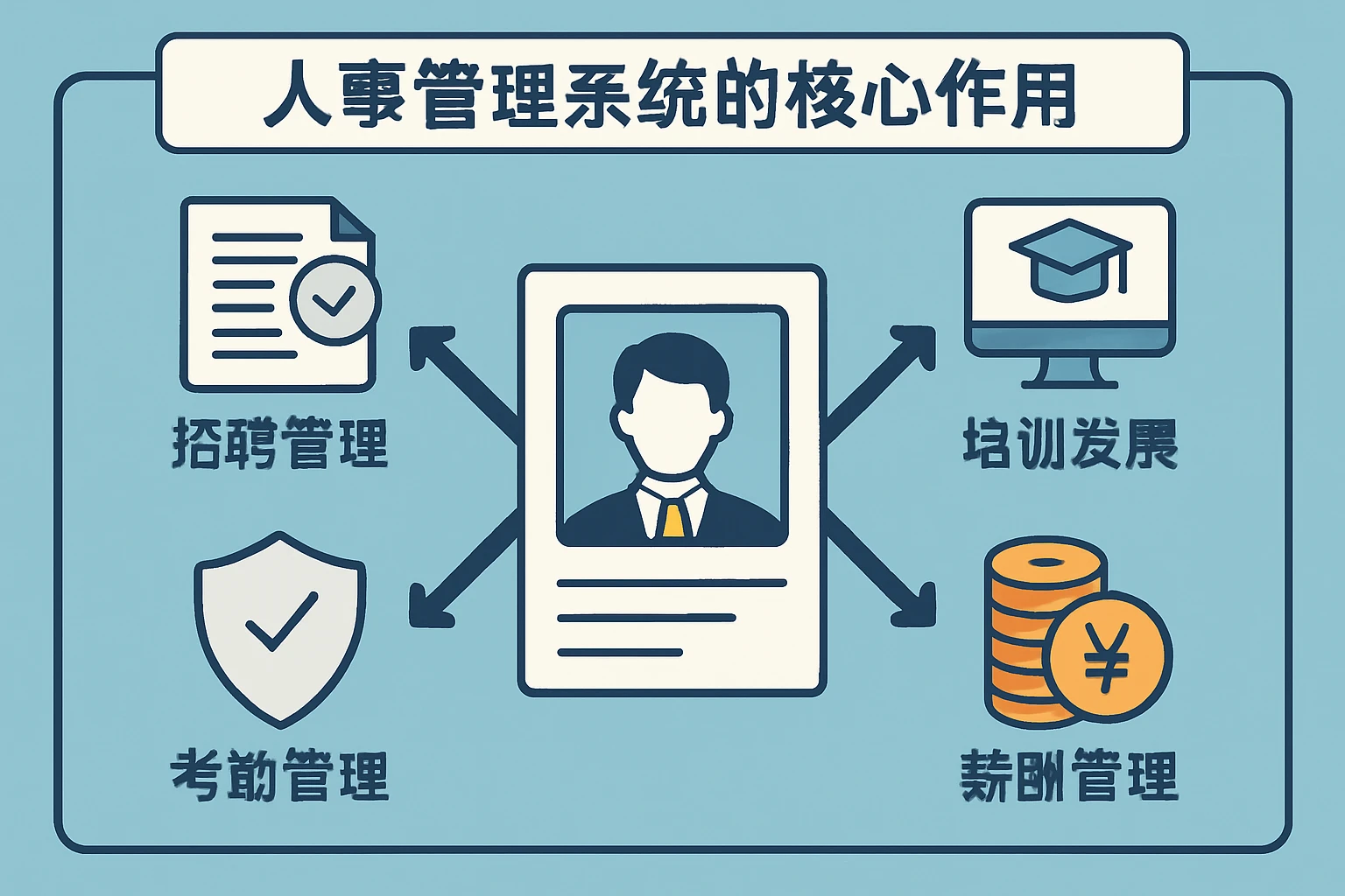 人事管理系统的核心作用