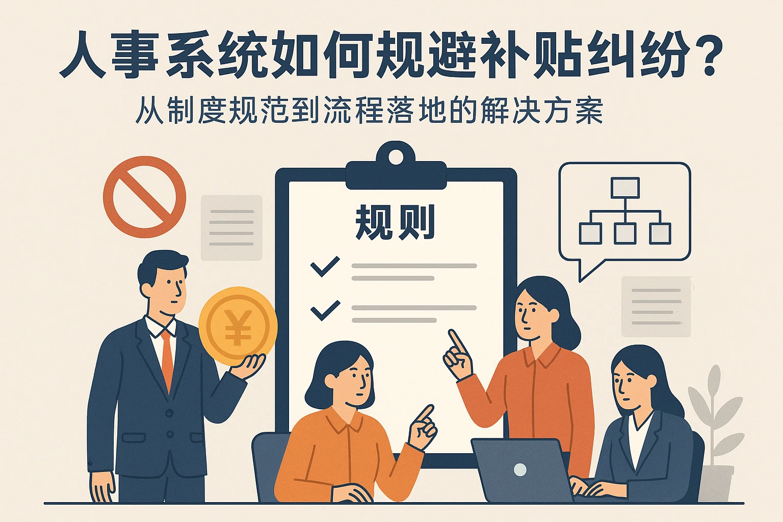 人事系统如何规避补贴纠纷？从制度规范到流程落地的解决方案