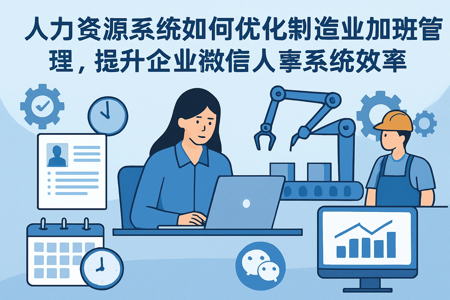人力资源系统如何优化制造业加班管理,提升企业微信人事系统效率