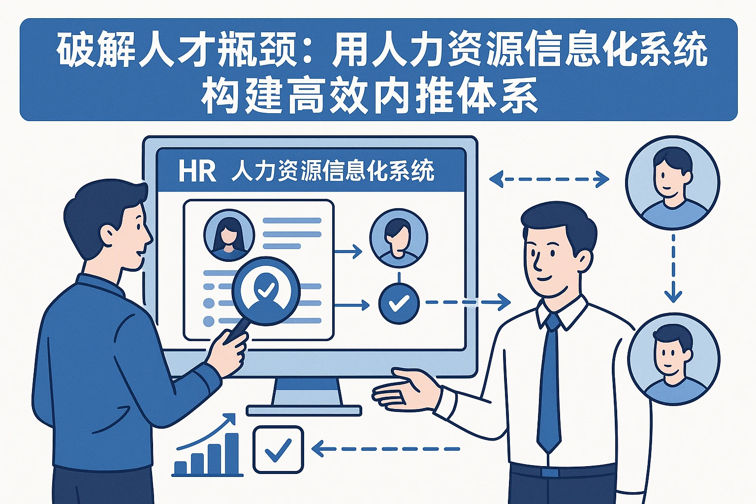 破解人才瓶颈:用人力资源信息化系统构建高效内推体系