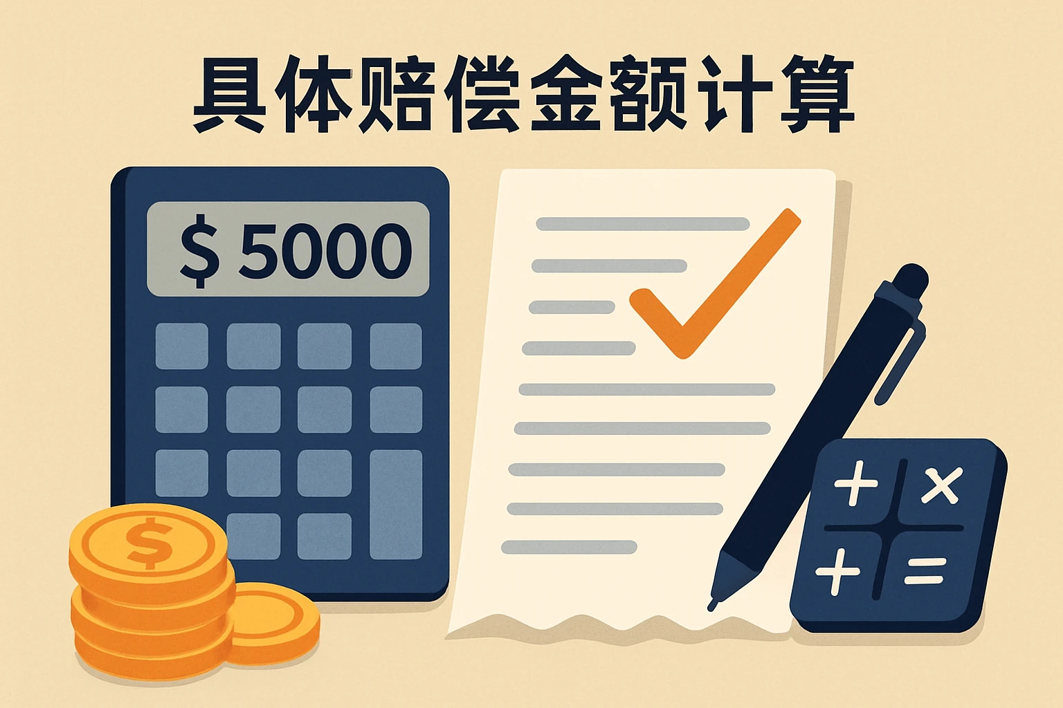 具体赔偿金额计算