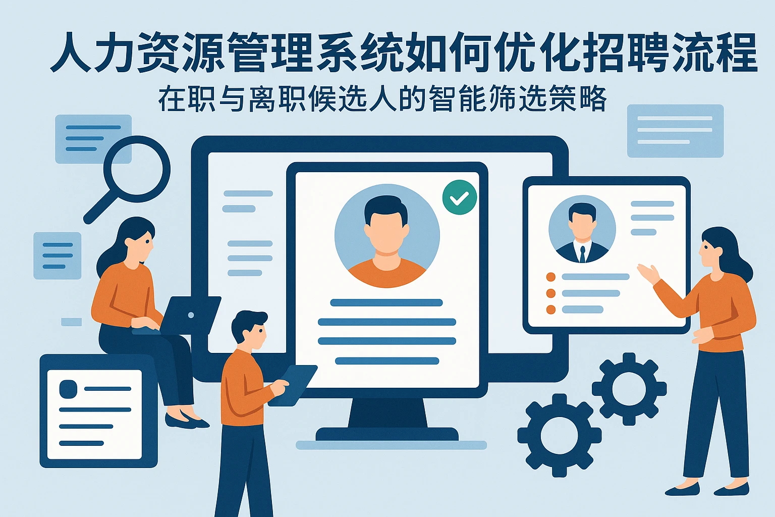 人力资源管理系统如何优化招聘流程:在职与离职候选人的智能筛选策略