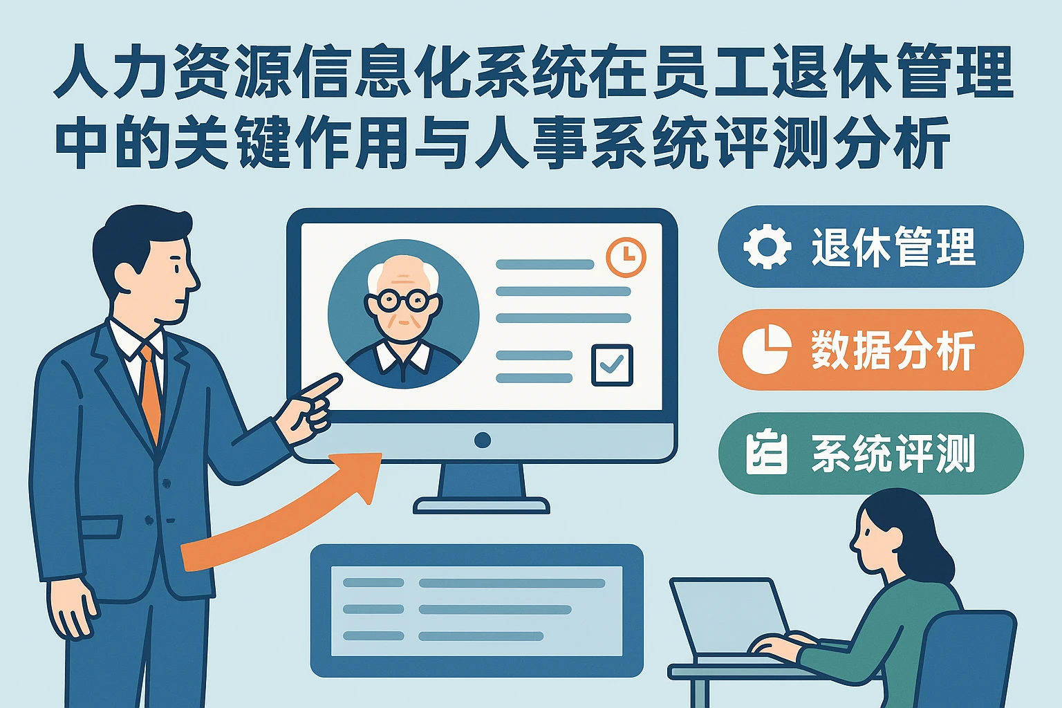 人力资源信息化系统在员工退休管理中的关键作用与人事系统评测分析
