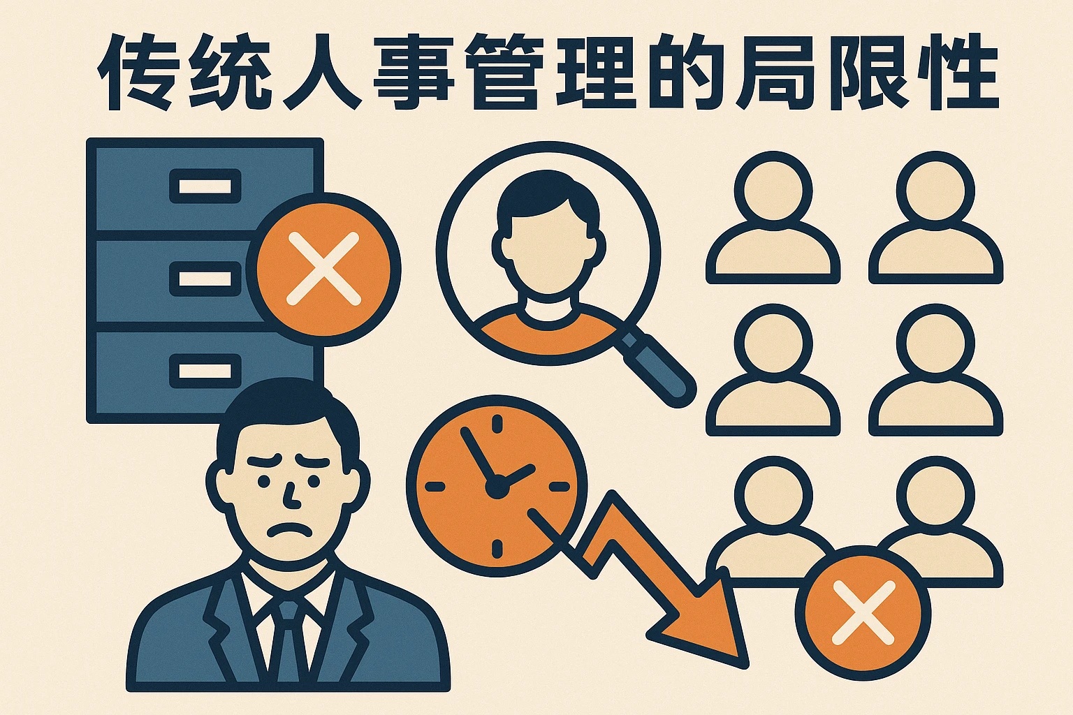 传统人事管理的局限性