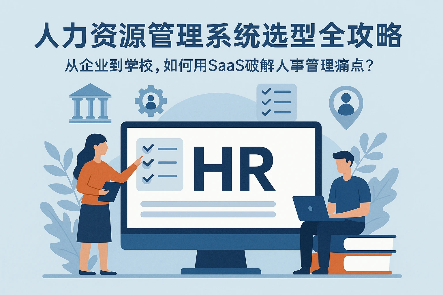 人力资源管理系统选型全攻略：从企业到学校，如何用SaaS破解人事管理痛点？