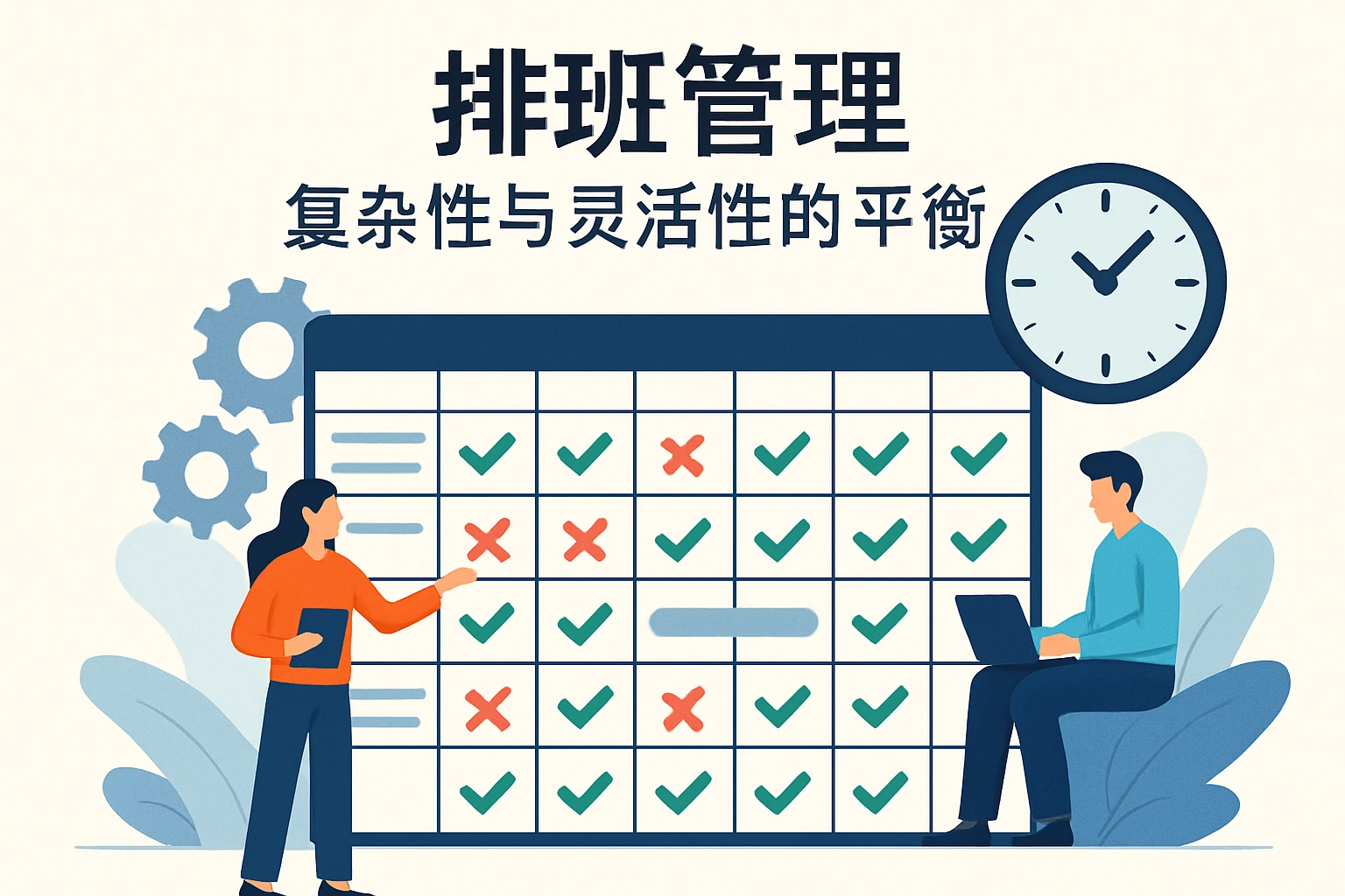 2. 排班管理:复杂性与灵活性的平衡