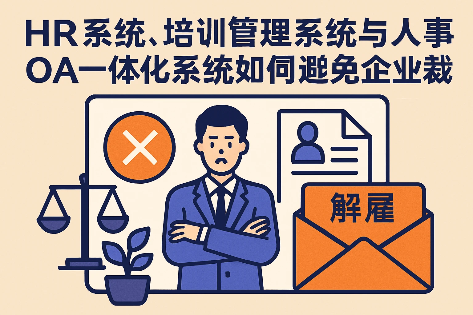 HR系统、培训管理系统与人事OA一体化系统如何避免企业裁员纠纷