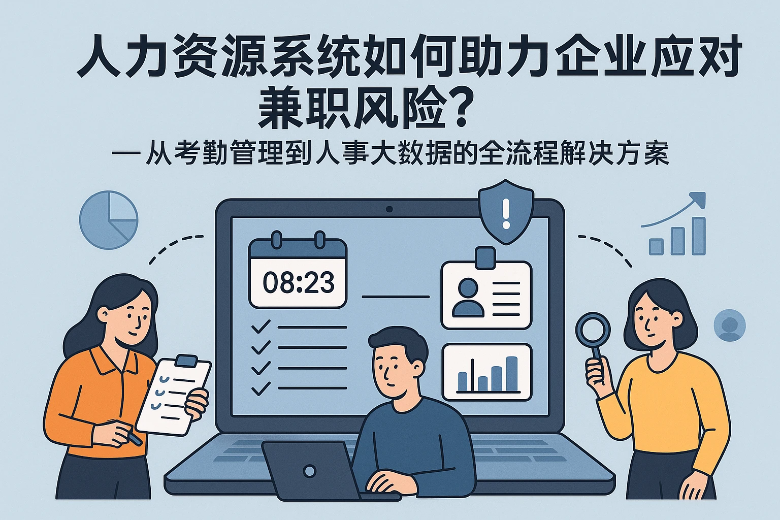 人力资源系统如何助力企业应对兼职风险？——从考勤管理到人事大数据的全流程解决方案