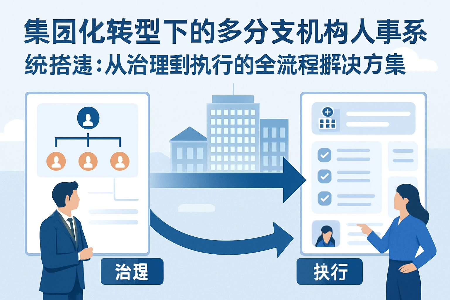 集团化转型下的多分支机构人事系统搭建：从治理到执行的全流程解决方案