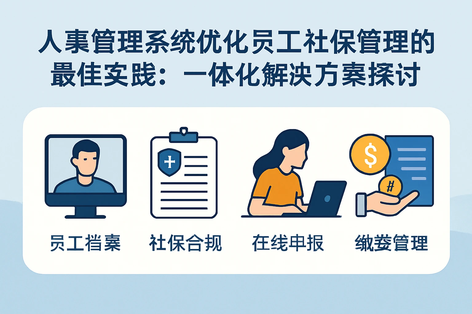 人事管理系统优化员工社保管理的最佳实践:一体化解决方案探讨