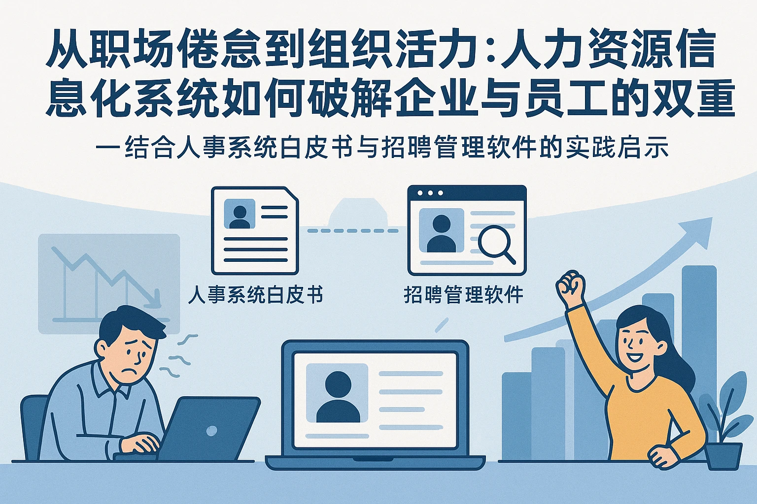从职场倦怠到组织活力:人力资源信息化系统如何破解企业与员工的双重困境——结合人事系统白皮书与招聘管理软件的实践启示