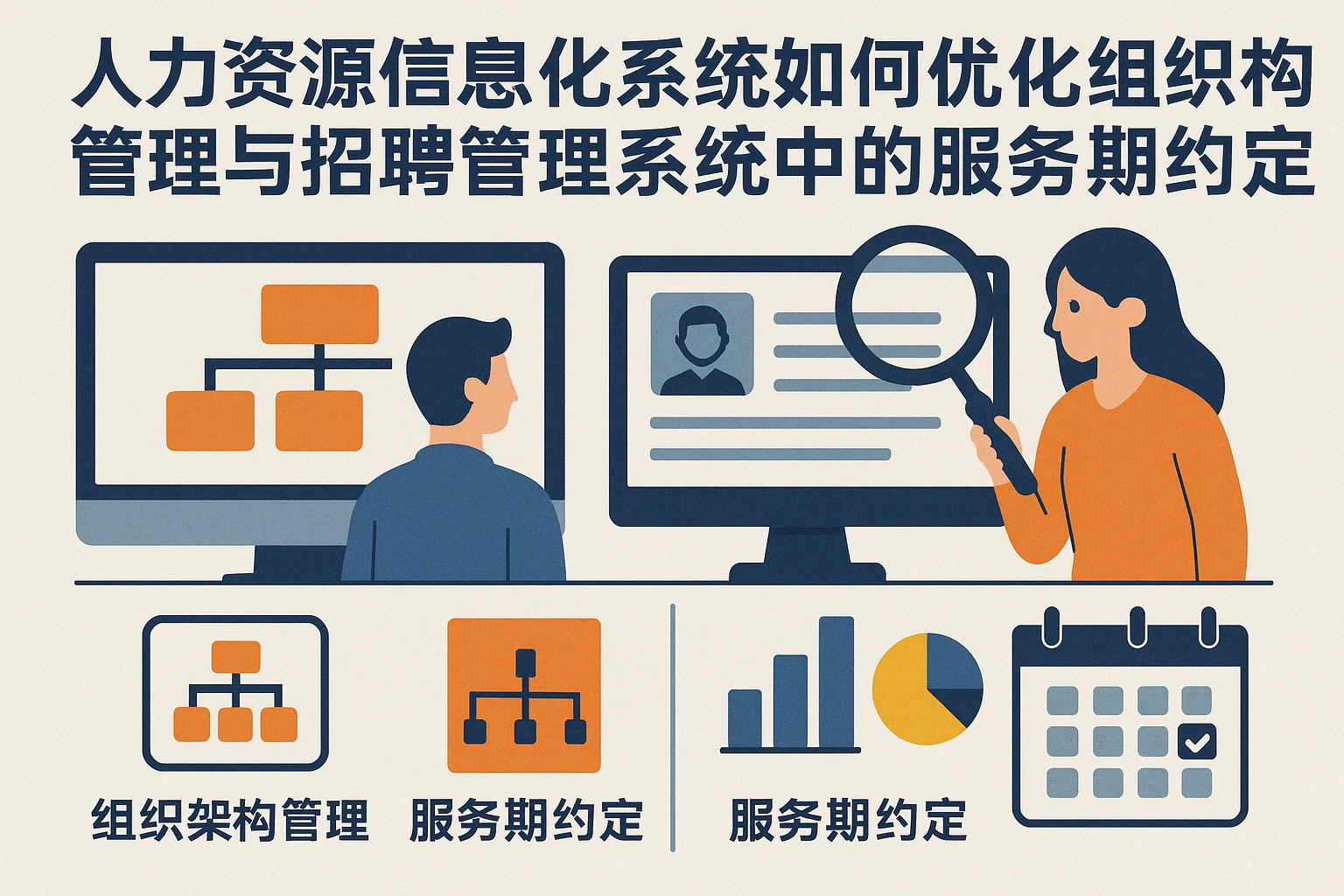 人力资源信息化系统如何优化组织架构管理与招聘管理系统中的服务期约定问题