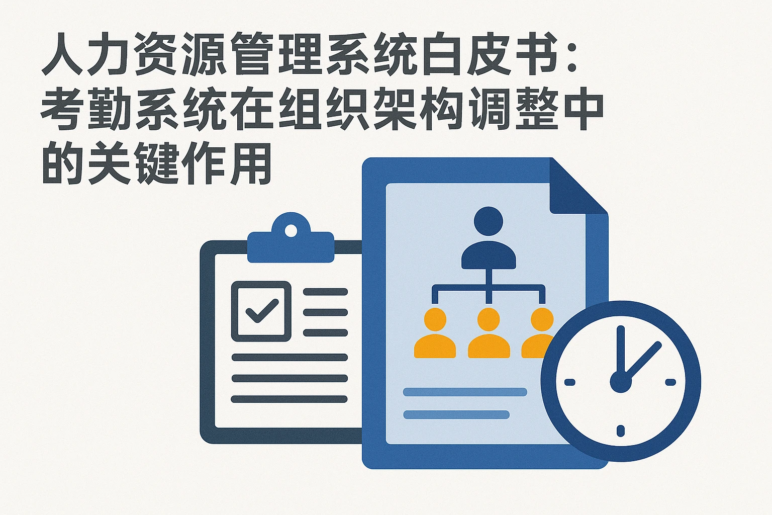人力资源管理系统白皮书：考勤系统在组织架构调整中的关键作用