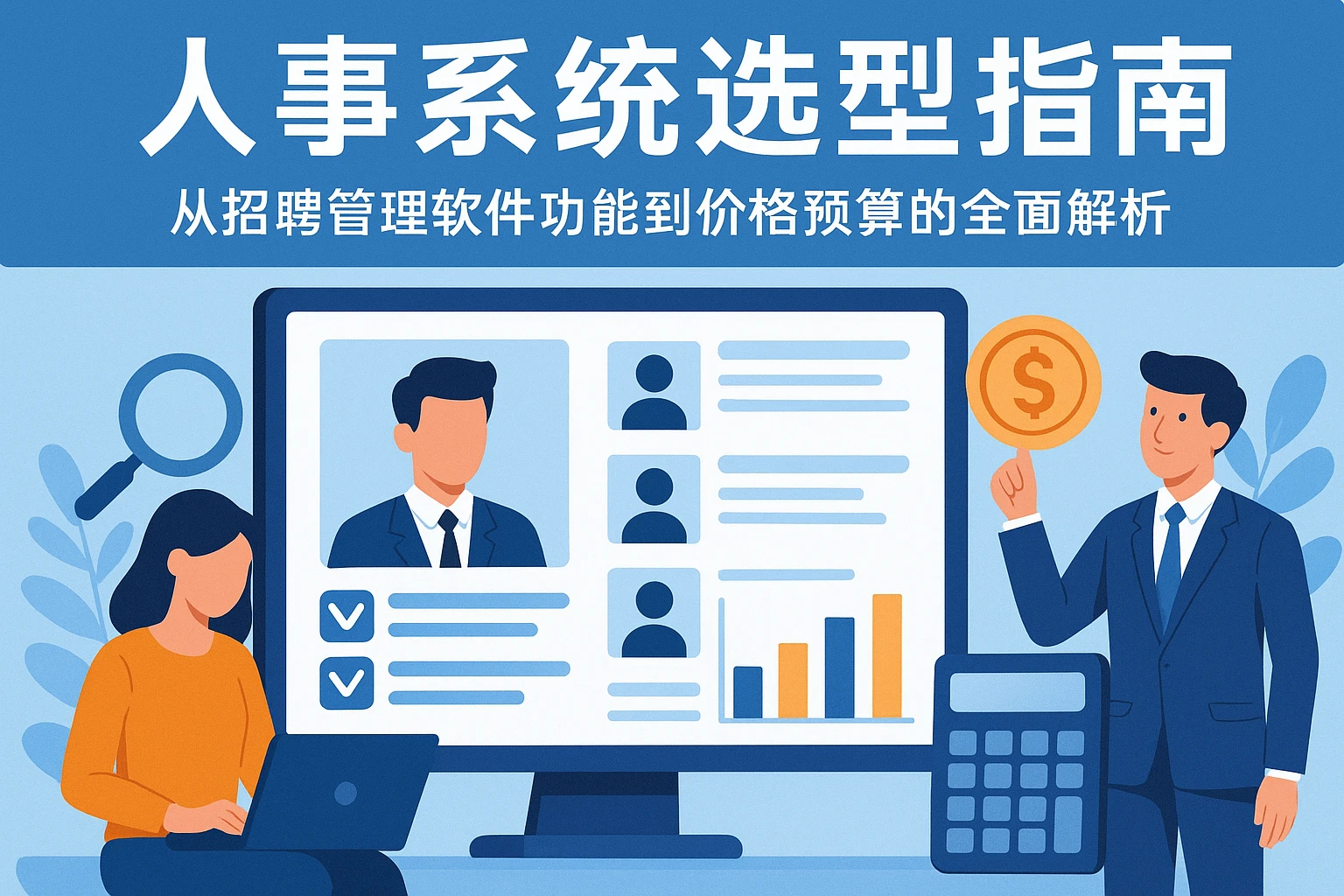 人事系统选型指南:从招聘管理软件功能到价格预算的全面解析