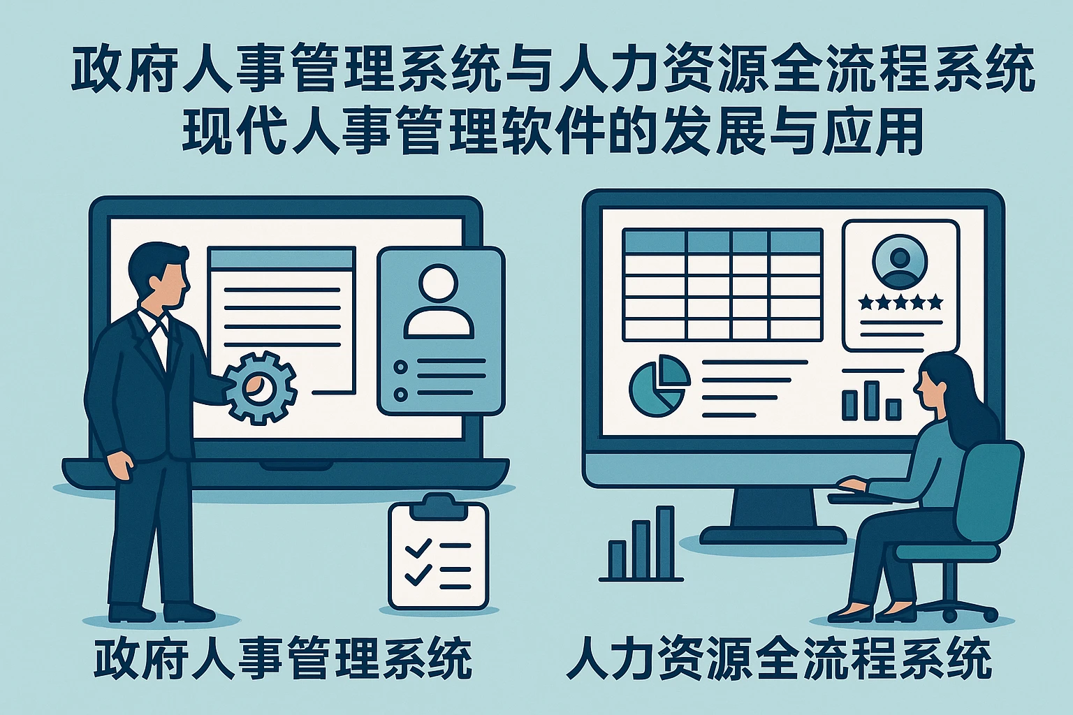 政府人事管理系统与人力资源全流程系统：现代人事管理软件的发展与应用