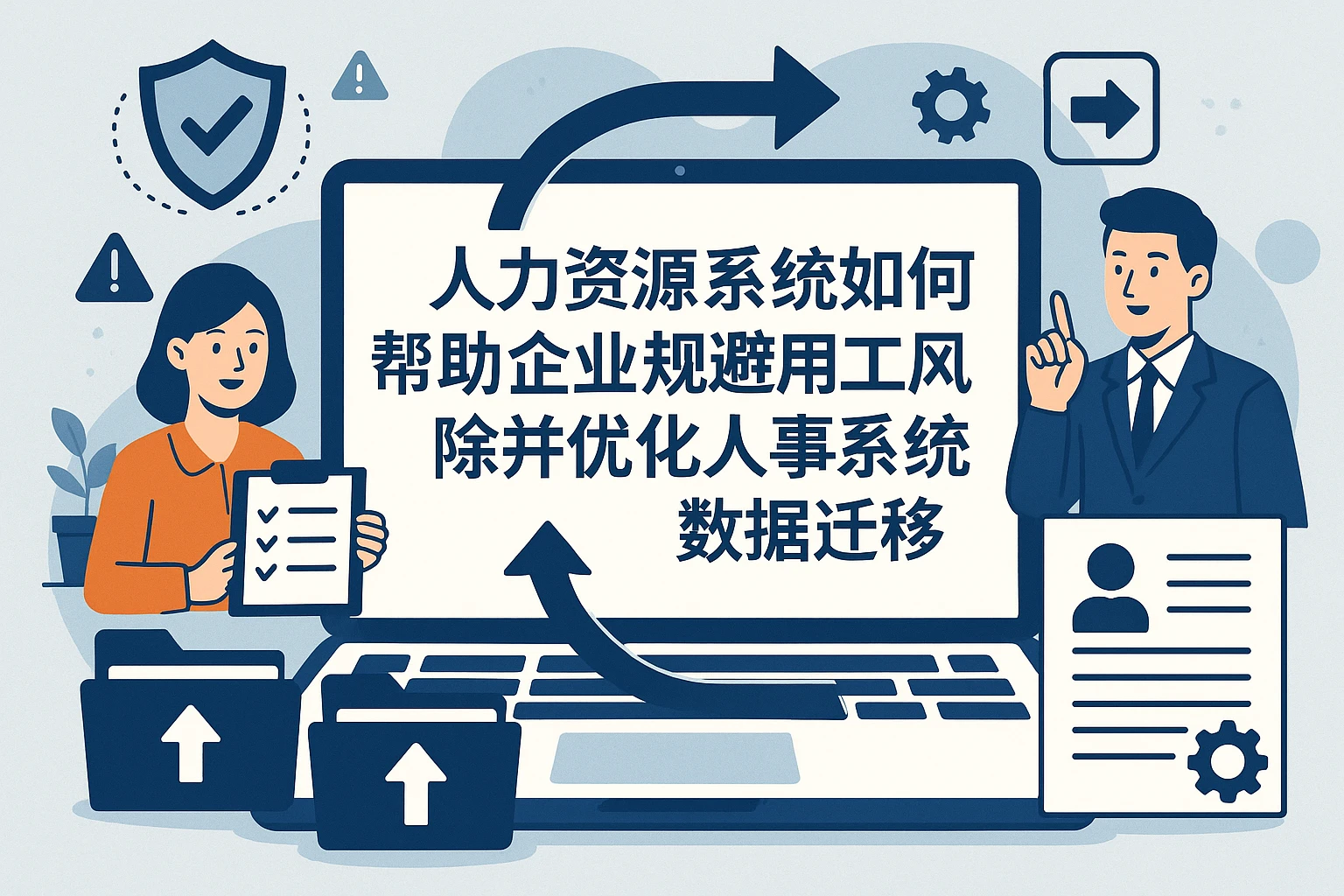 人力资源系统如何帮助企业规避用工风险并优化人事系统数据迁移