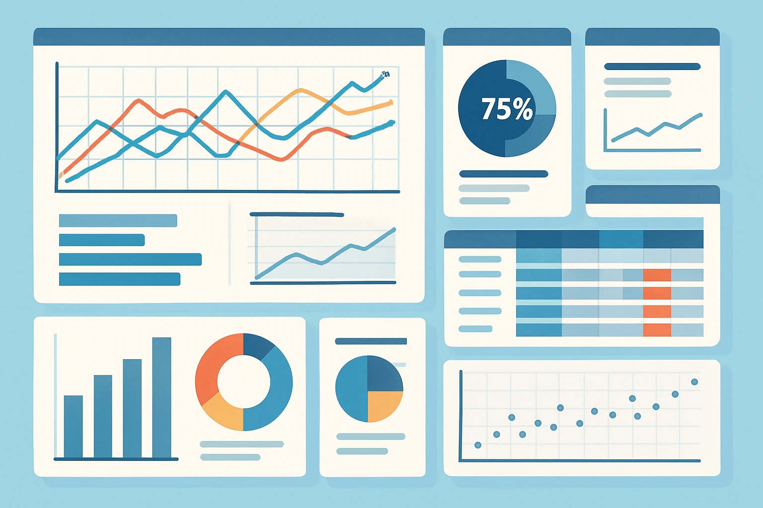 打造直观的数据可视化仪表盘