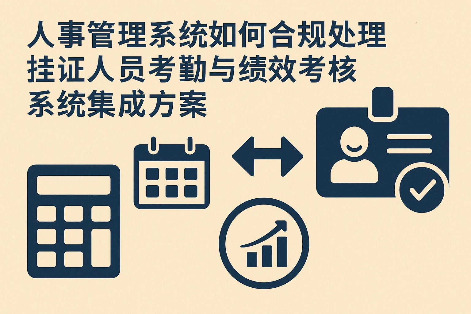 人事管理系统如何合规处理挂证人员考勤与绩效考核系统集成方案