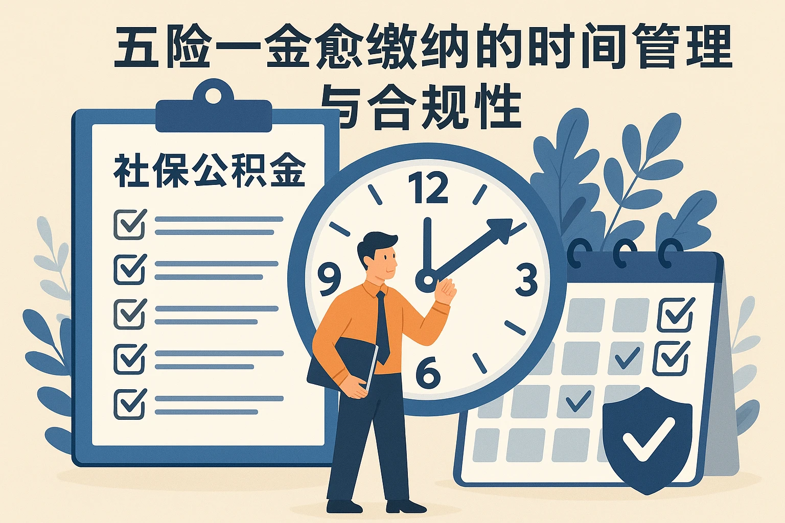 五险一金缴纳的时间管理与合规性