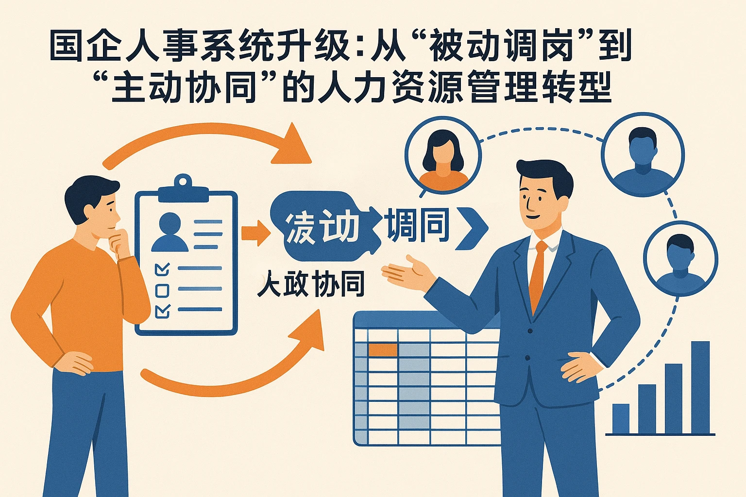 国企人事系统升级：从“被动调岗”到“主动协同”的人力资源管理转型