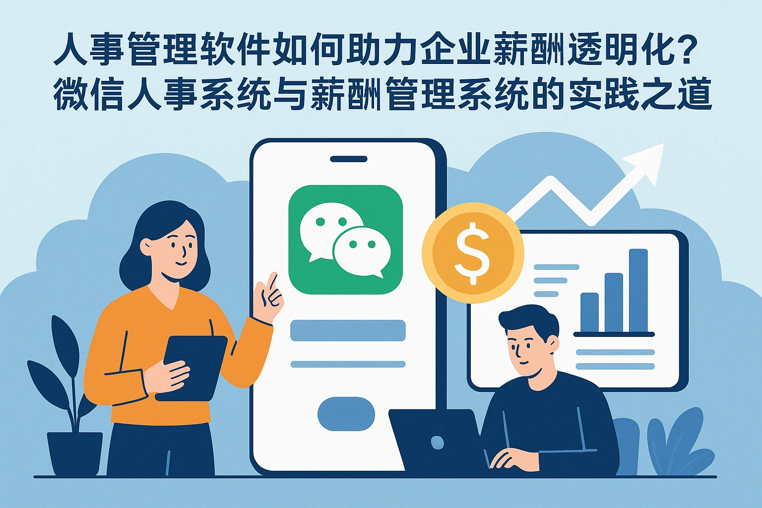 人事管理软件如何助力企业薪酬透明化？微信人事系统与薪酬管理系统的实践之道