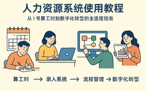 人力资源系统使用教程：从1号算工时到数字化转型的全流程指南