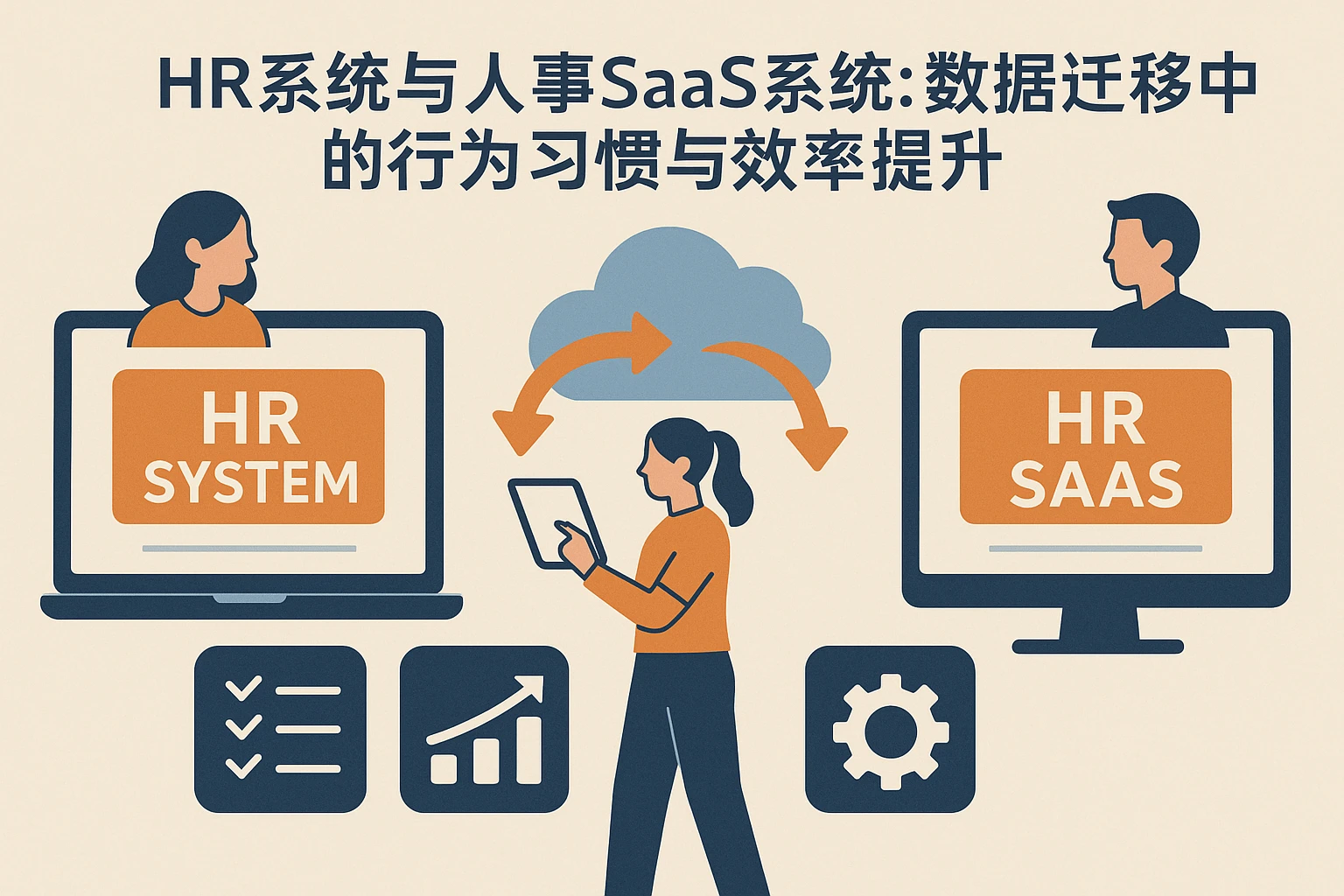 HR系统与人事SaaS系统：数据迁移中的行为习惯与效率提升