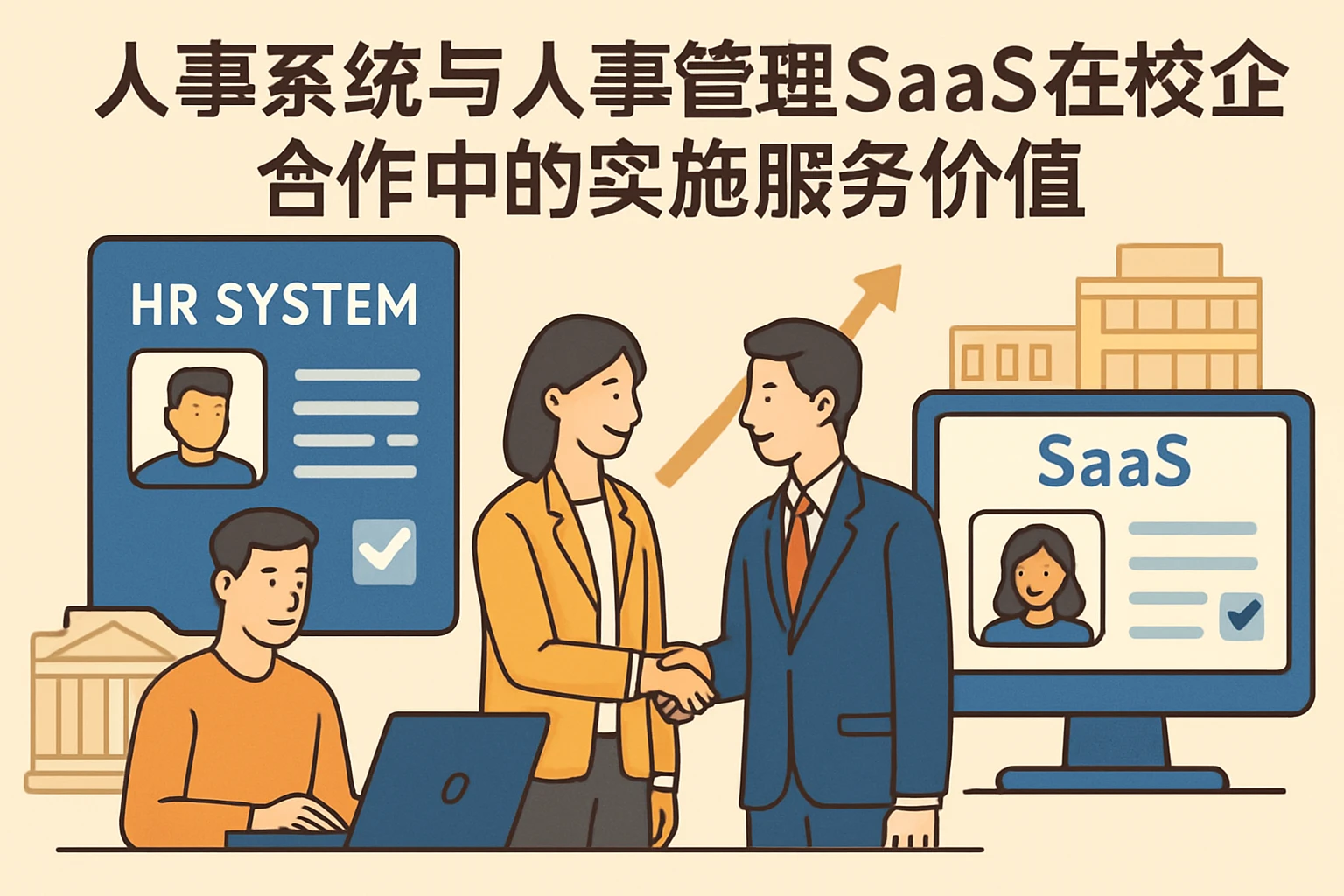 人事系统与人事管理SaaS在校企合作中的实施服务价值
