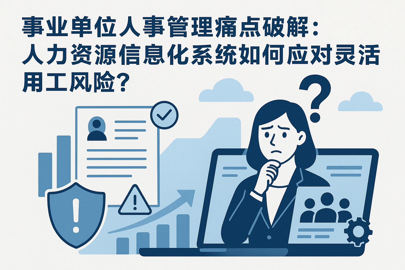 事业单位人事管理痛点破解:人力资源信息化系统如何应对灵活用工风险?