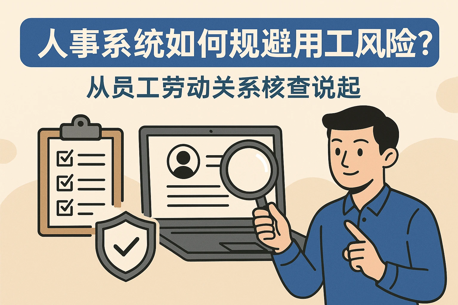 人事系统如何规避用工风险？从员工劳动关系核查说起