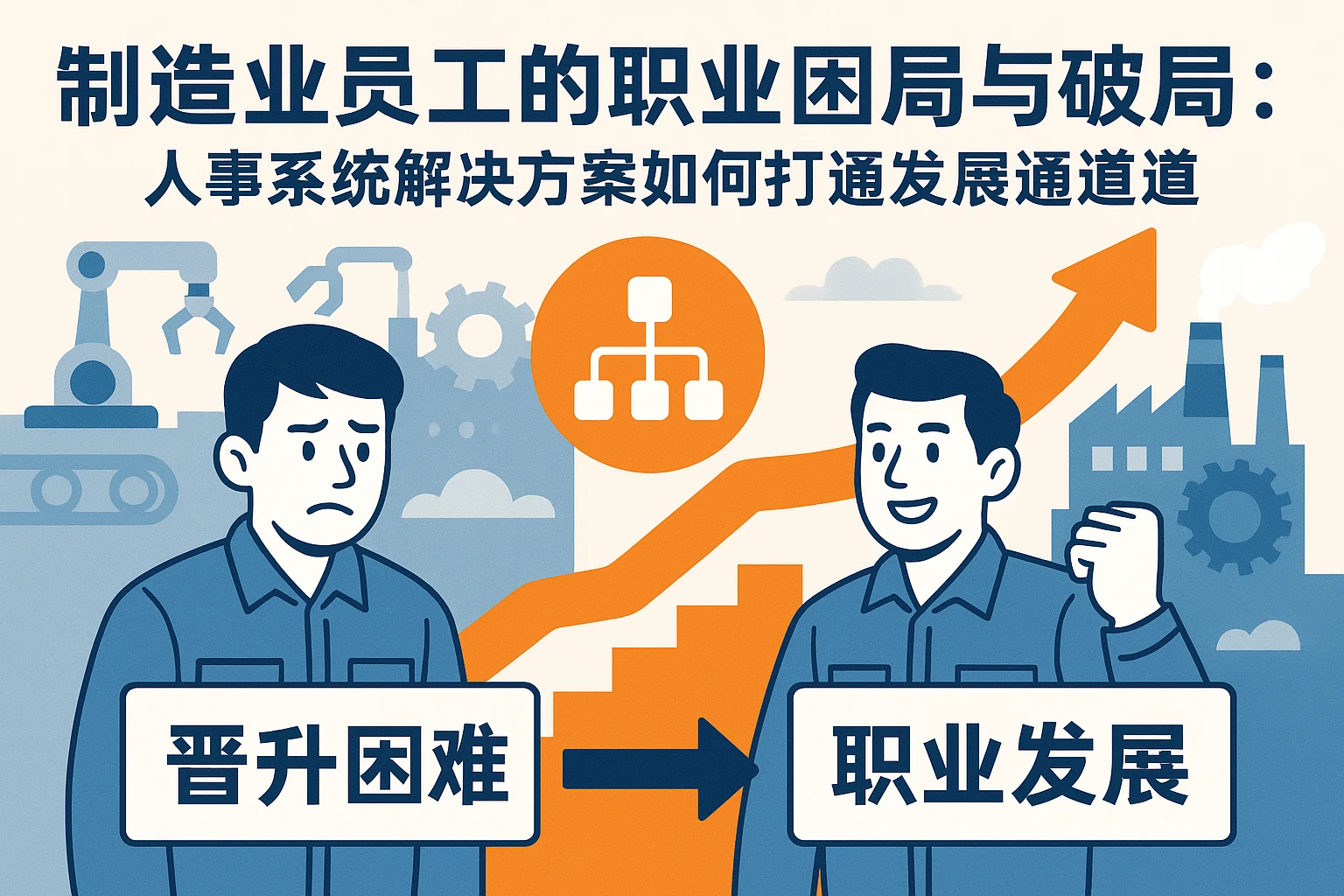 制造业员工的职业困局与破局:人事系统解决方案如何打通发展通道