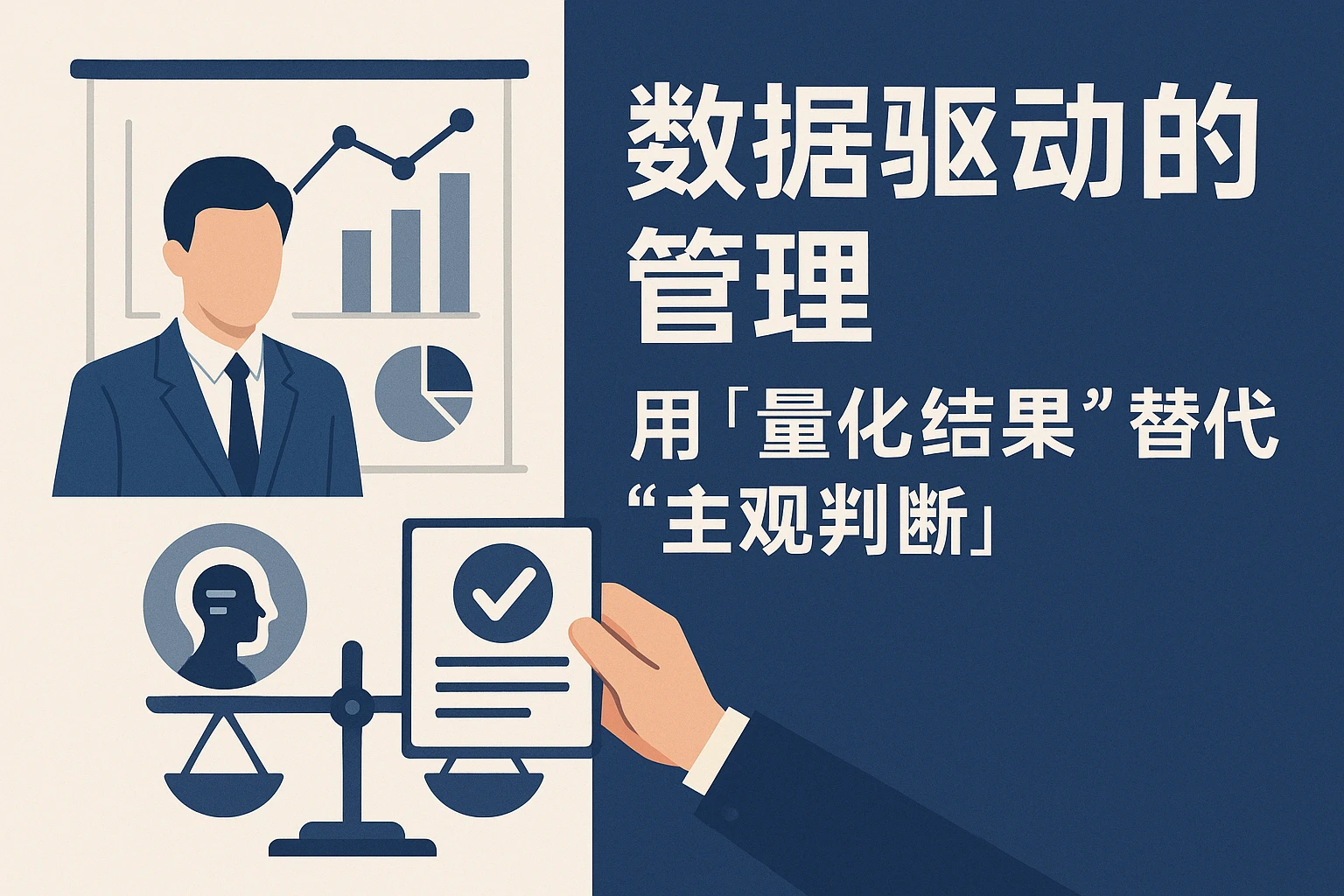 2. 数据驱动的管理：用“量化结果”替代“主观判断”