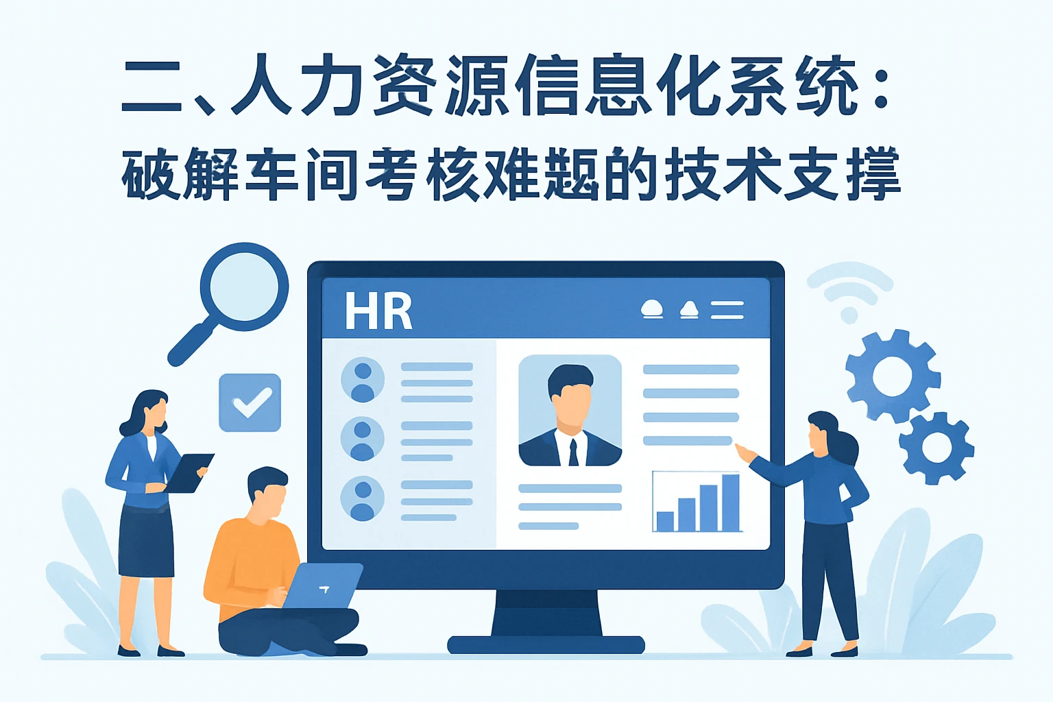 二、人力资源信息化系统：破解车间考核难题的技术支撑