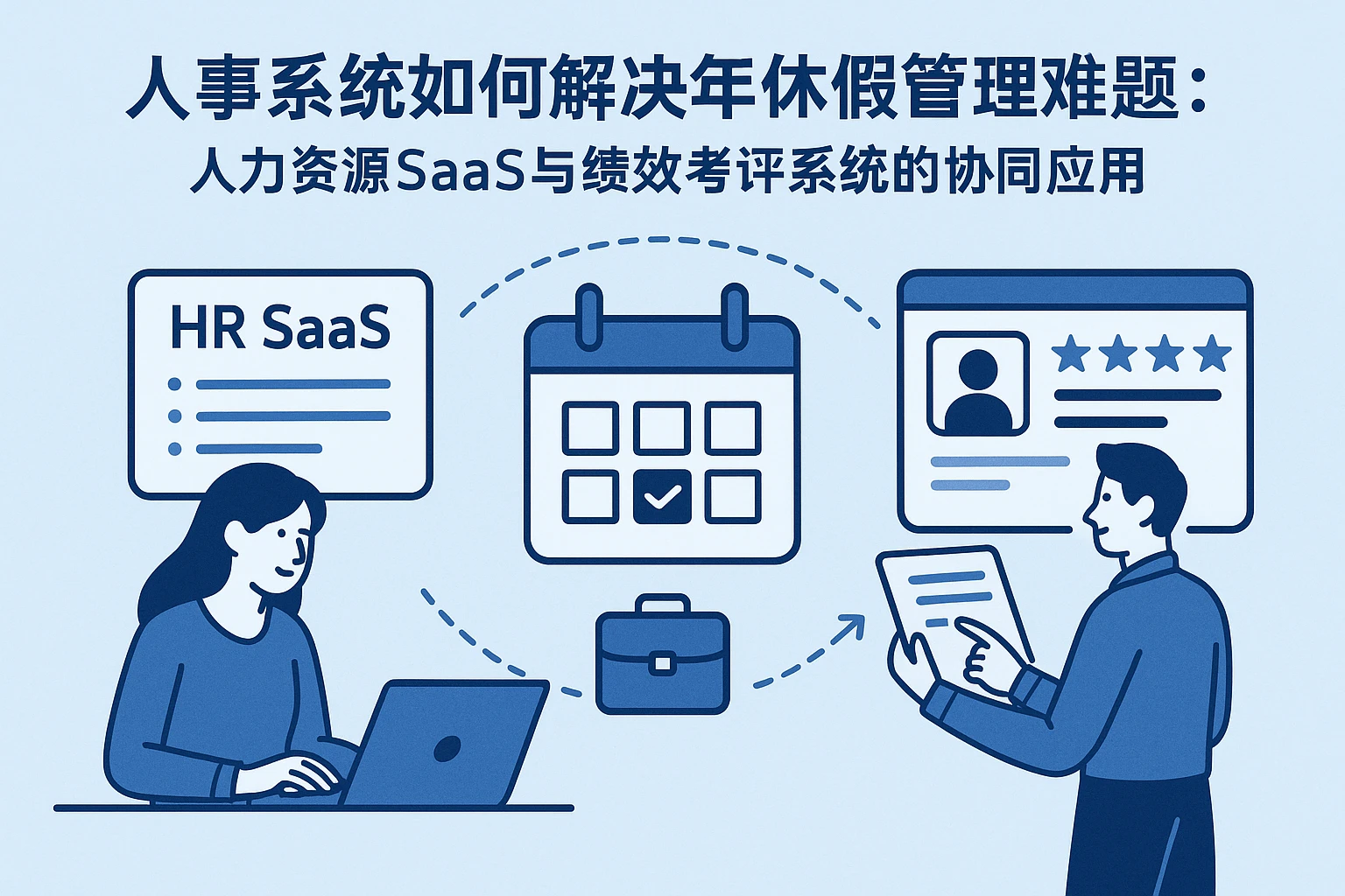 人事系统如何解决年休假管理难题：人力资源SaaS与绩效考评系统的协同应用