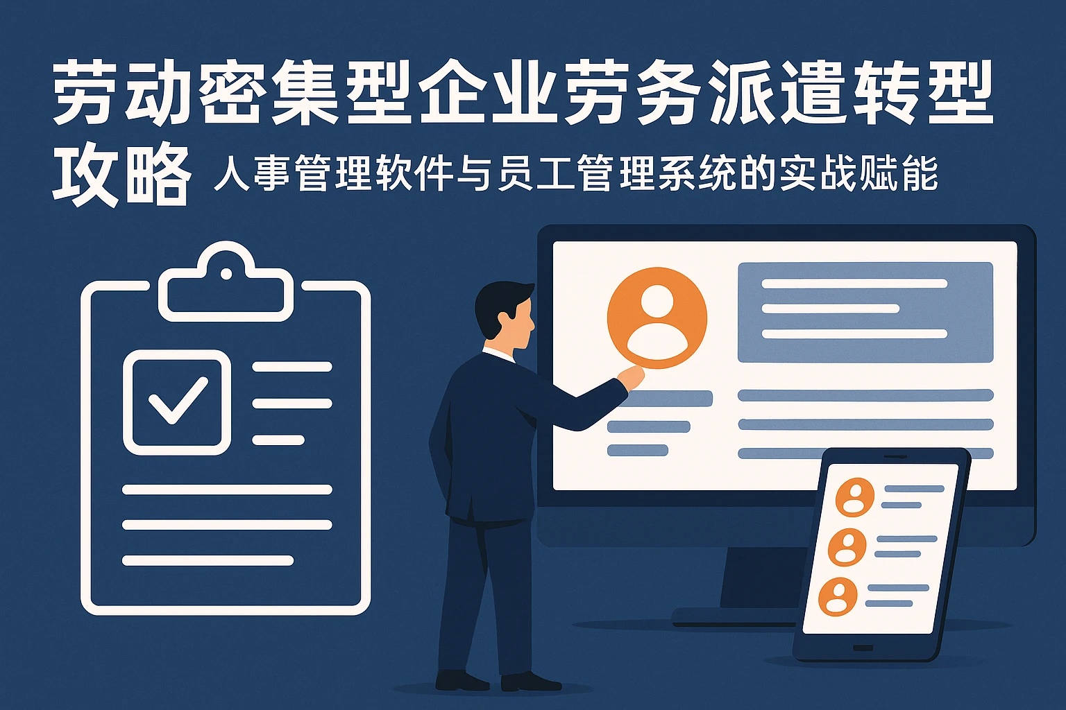 劳动密集型企业劳务派遣转型攻略:人事管理软件与员工管理系统的实战赋能