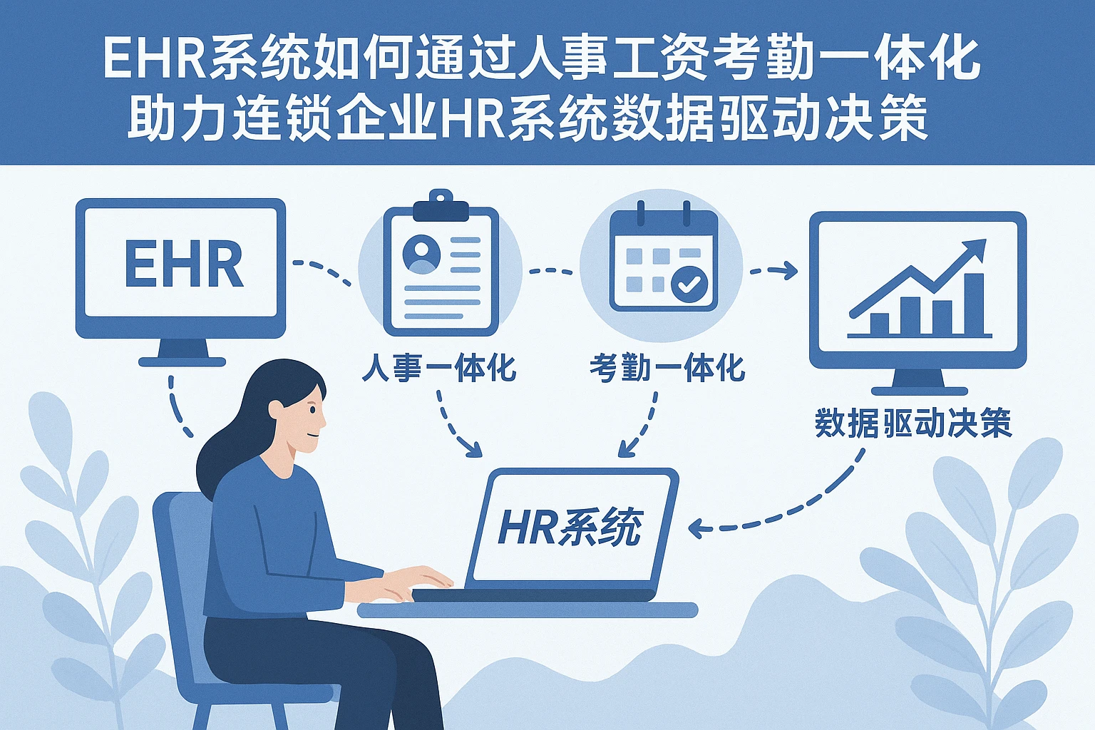 EHR系统如何通过人事工资考勤一体化助力连锁企业HR系统数据驱动决策