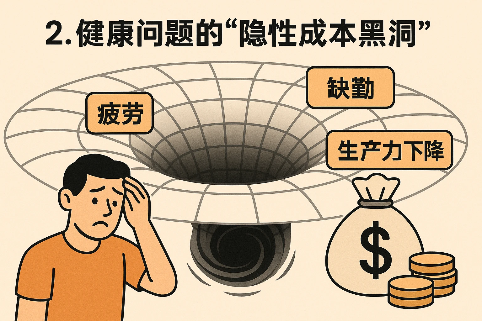 2. 健康问题的“隐性成本黑洞”