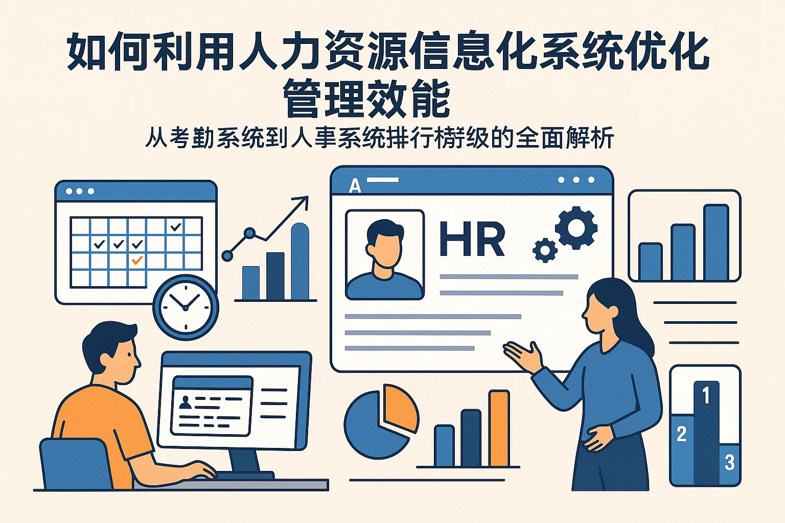 如何利用人力资源信息化系统优化管理效能:从考勤系统到人事系统排行榜的全面解析