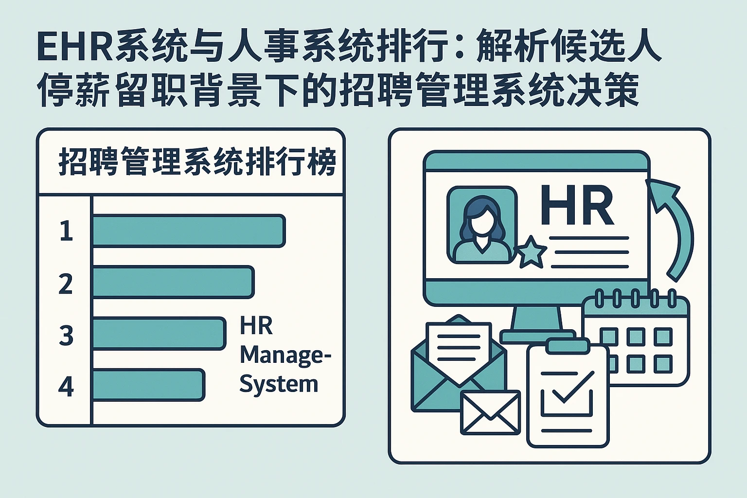 ehr系统与人事系统排行榜:解析候选人停薪留职背景下的招聘管理系统决策