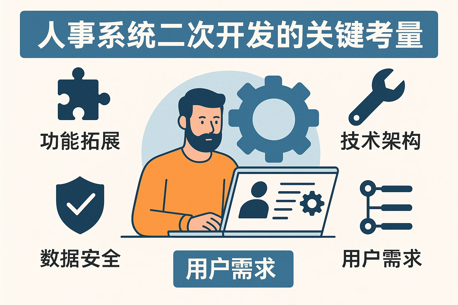 人事系统二次开发的关键考量