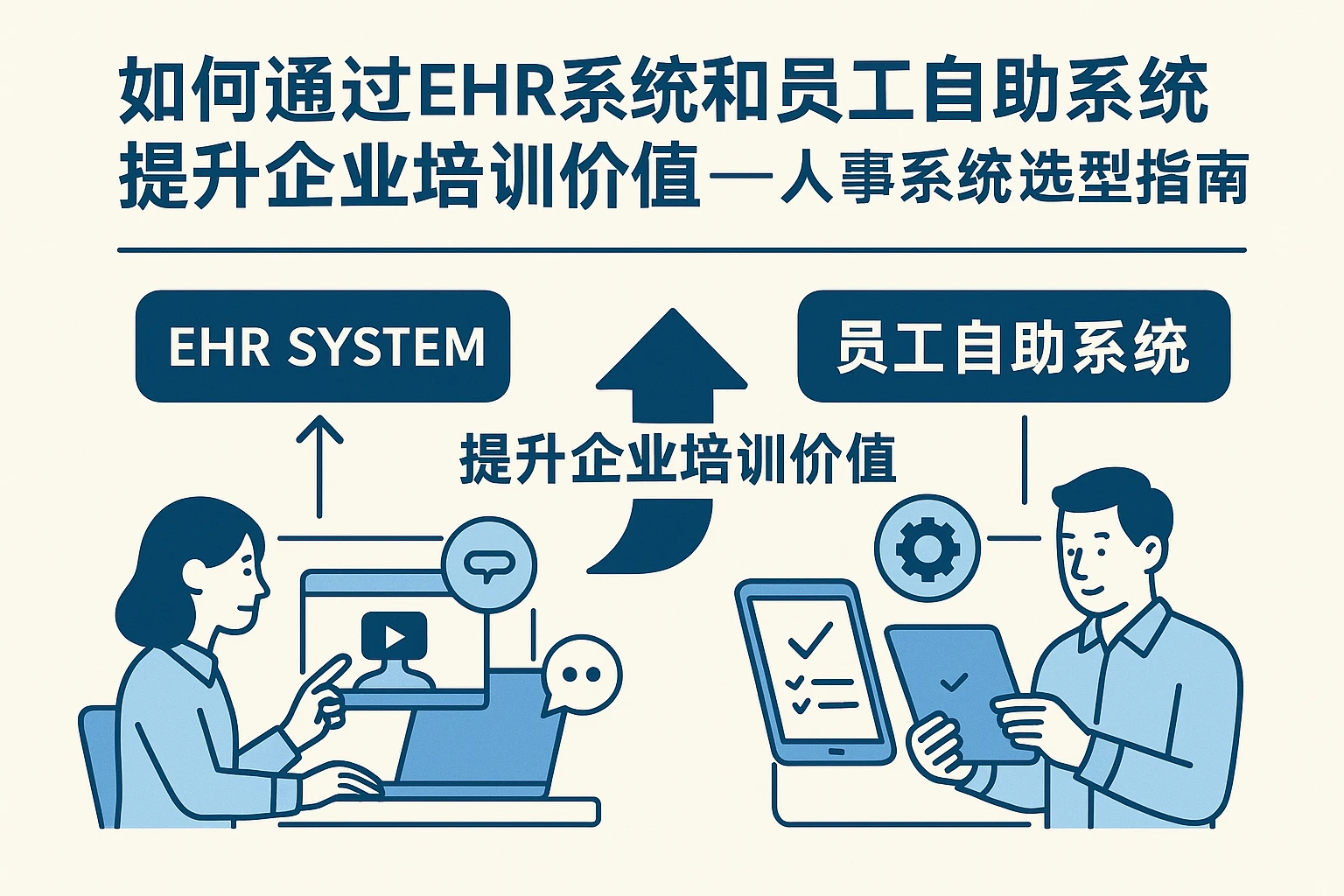 如何通过EHR系统和员工自助系统提升企业培训价值——人事系统选型指南
