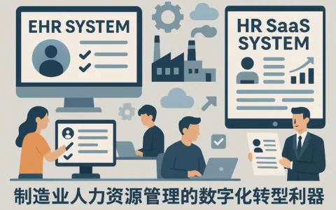EHR系统与人事SaaS系统：制造业人力资源管理的数字化转型利器
