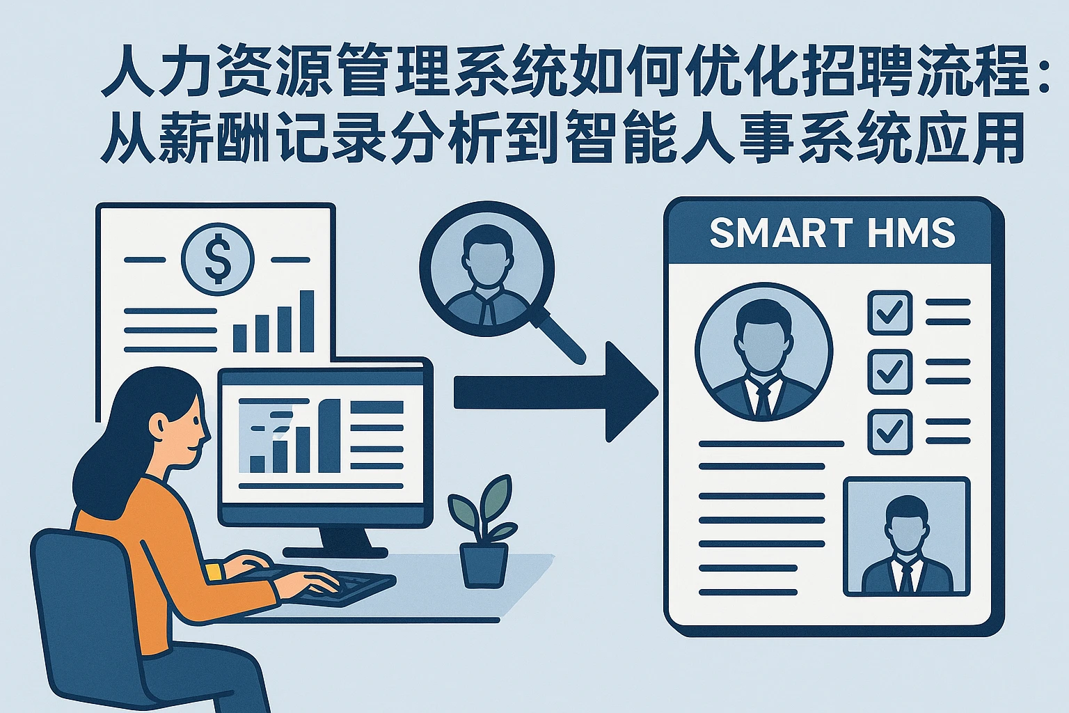 人力资源管理系统如何优化招聘流程:从薪酬记录分析到智能人事系统应用