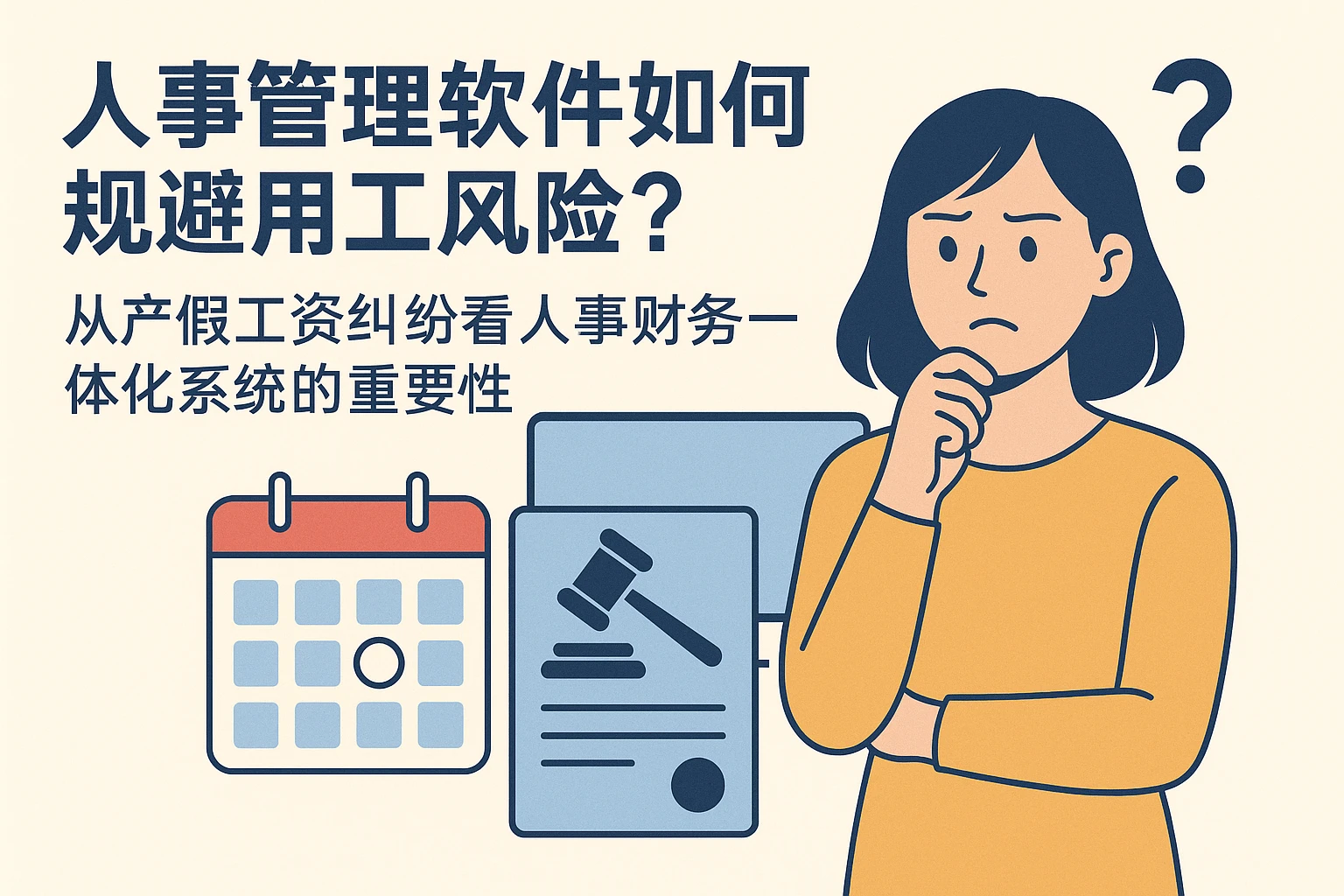 人事管理软件如何规避用工风险？从产假工资纠纷看人事财务一体化系统的重要性