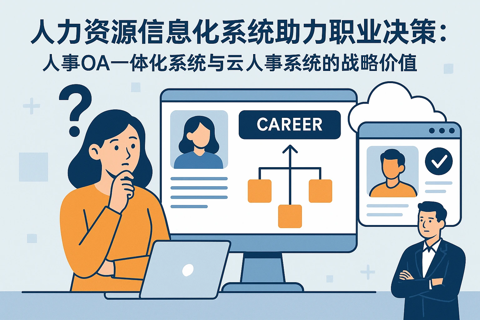 人力资源信息化系统助力职业决策：人事OA一体化系统与云人事系统的战略价值
