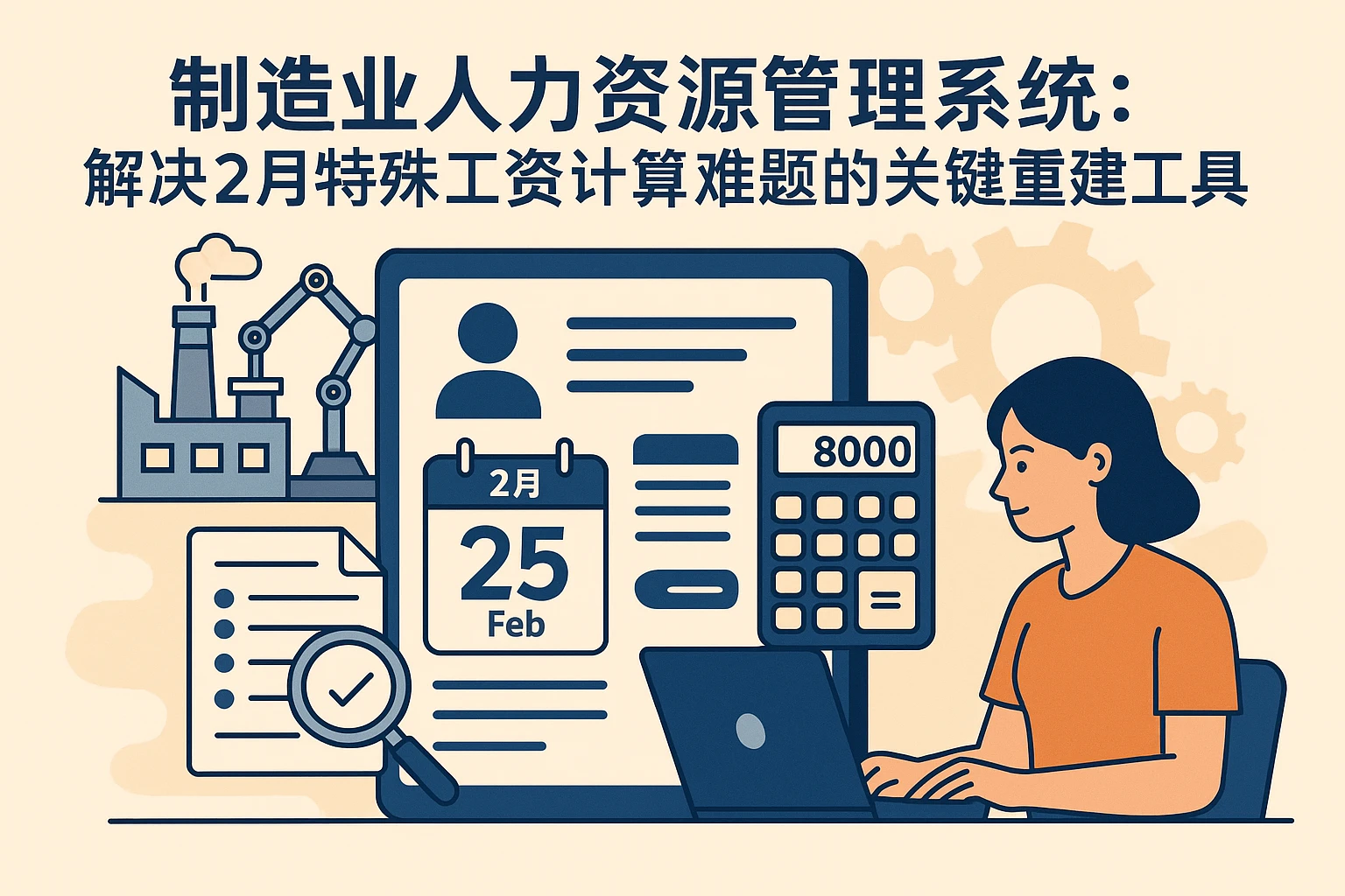 制造业人力资源管理系统：解决2月特殊工资计算难题的关键工具
