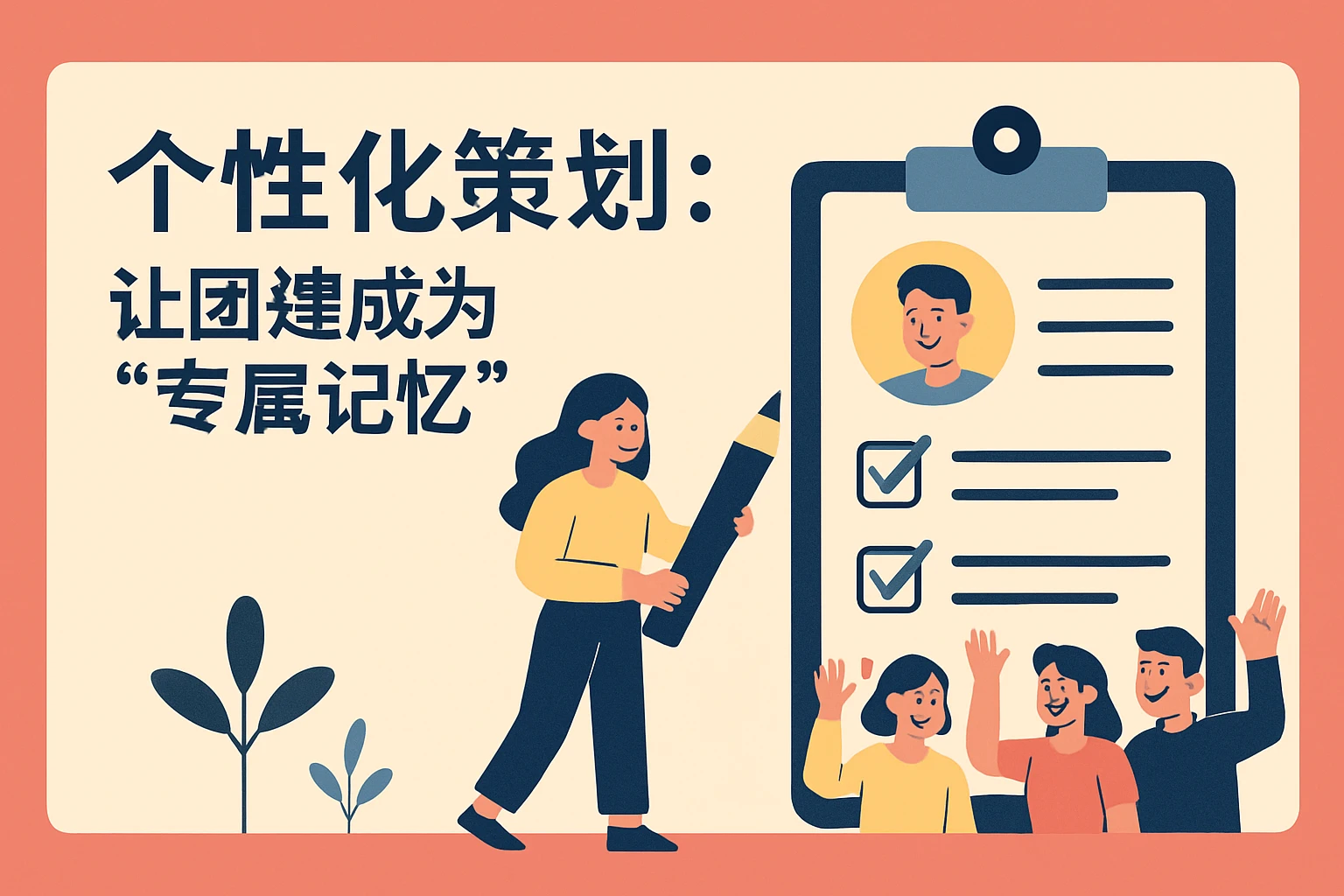 2. 个性化策划:让团建成为“专属记忆”