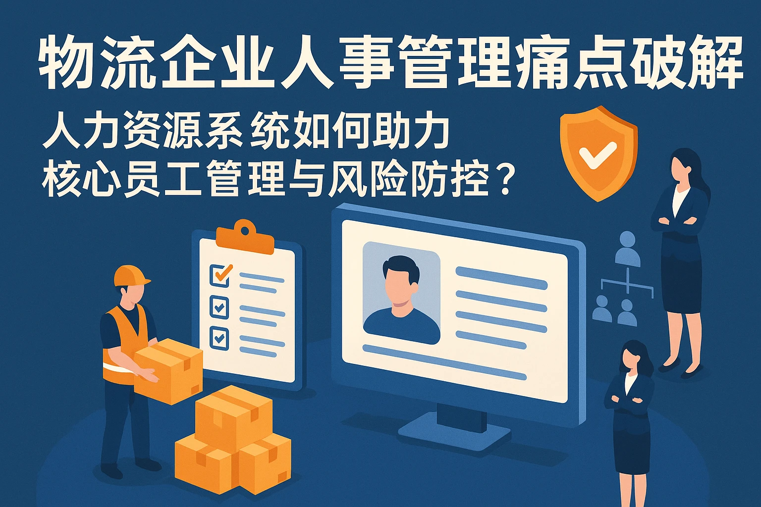 物流企业人事管理痛点破解：人力资源系统如何助力核心员工管理与风险防控？