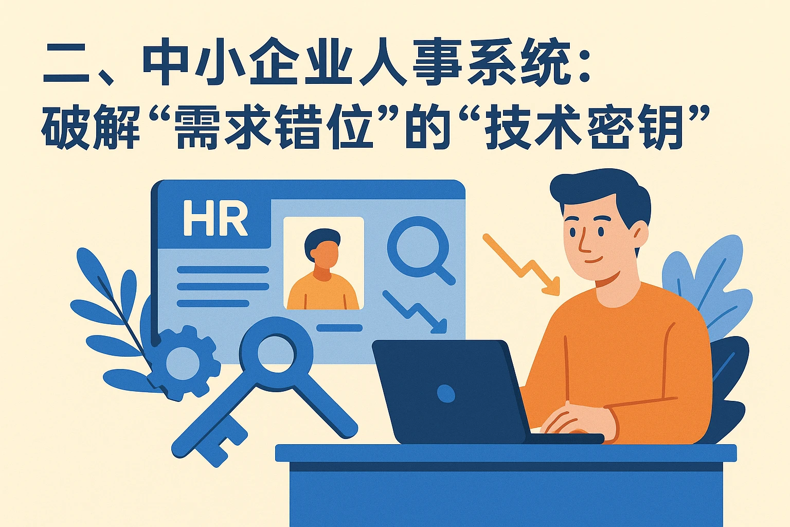 二、中小企业人事系统：破解“需求错位”的“技术密钥”